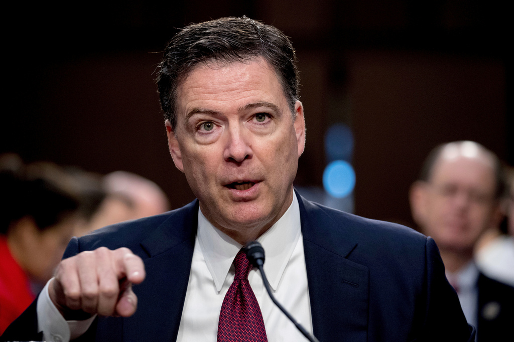 Prosecutors say 'no serious dispute' that Comey's seashell image was a Trump threat