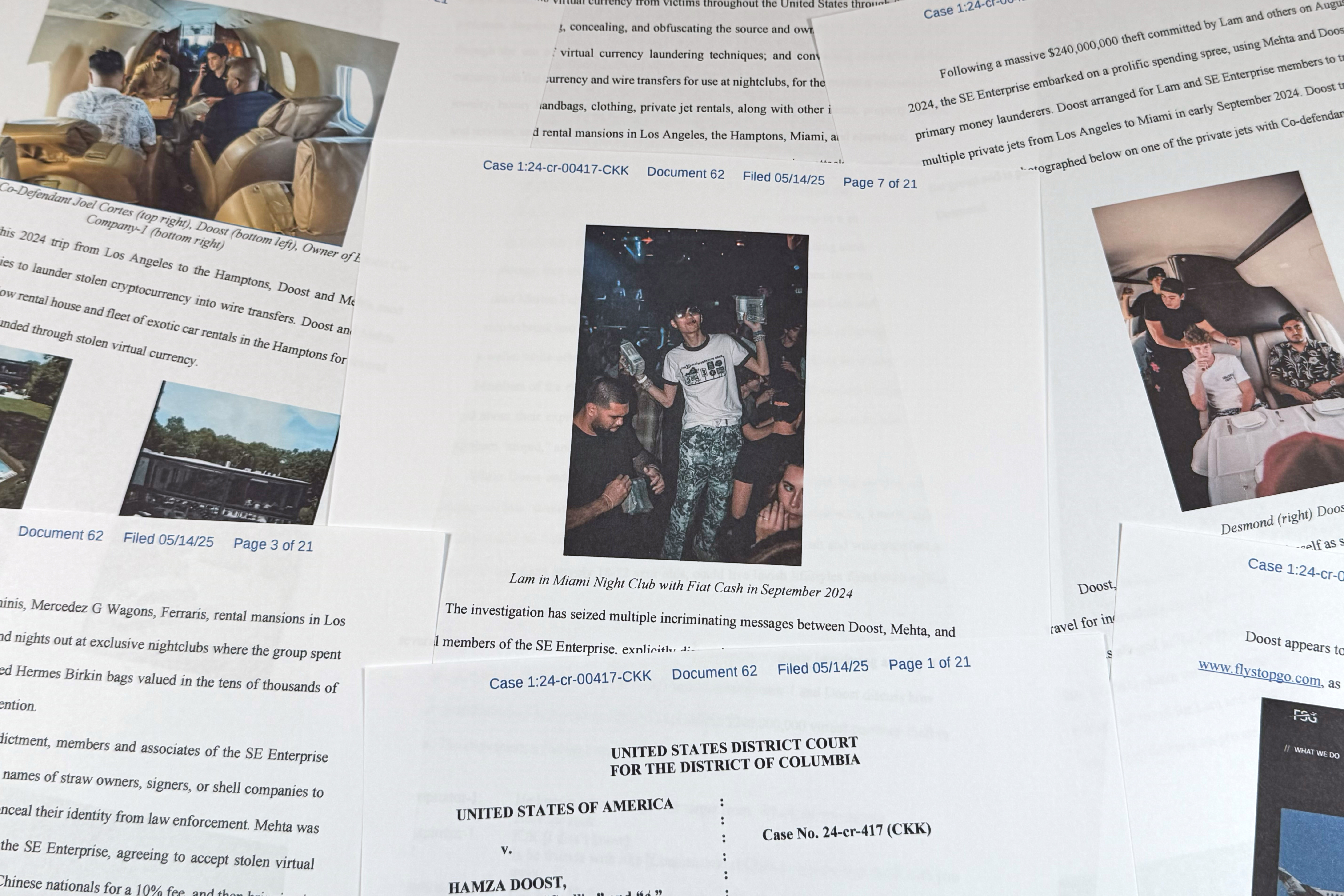 Party's over for crypto scammers who went on a spending spree after a $240 million bitcoin theft