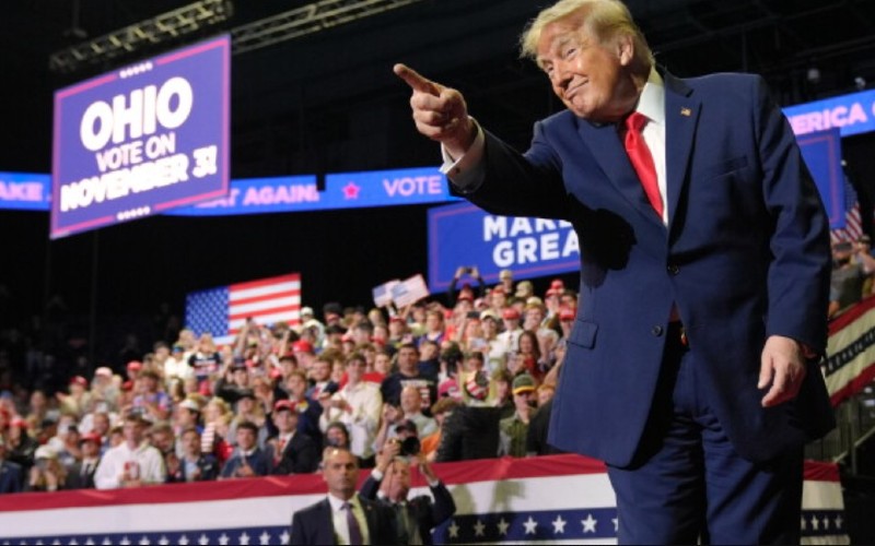 Trump's return to Ohio shows state's importance to GOP, activist says