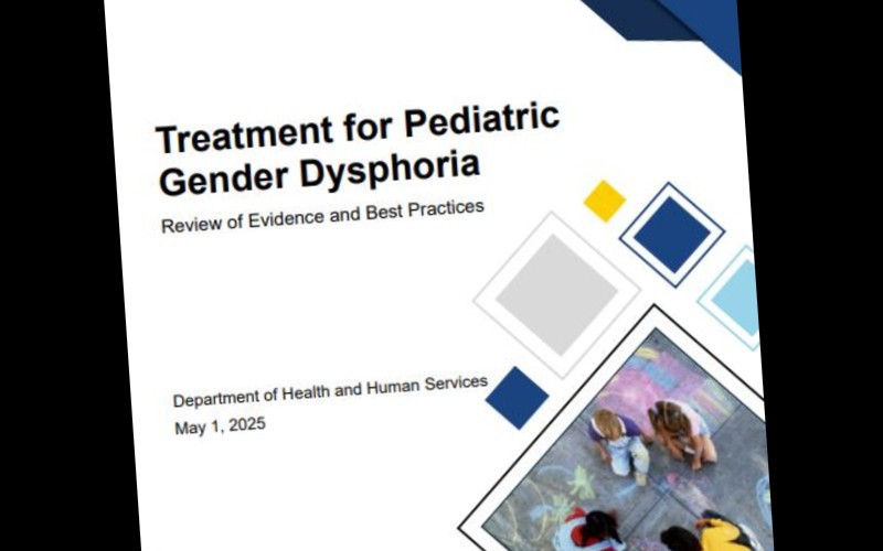 HHS report steers gender dysphoria guidance away from chemical treatments, surgery