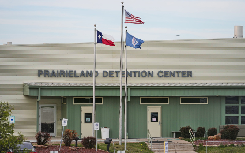 Six protesters to be sentenced in Texas immigrant detention center shooting