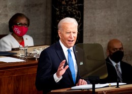 Joe Biden 100 days joint session