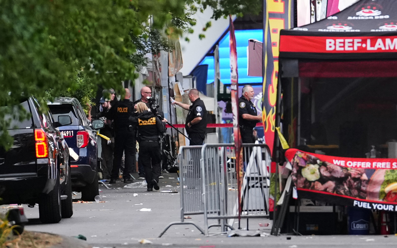 Police search for second suspect following Seattle food festival shooting that killed 3
