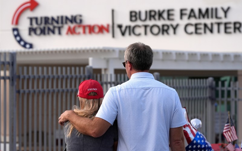 As TPUSA adjusts, Kirk’s tour continues drawing large crowds at campus events