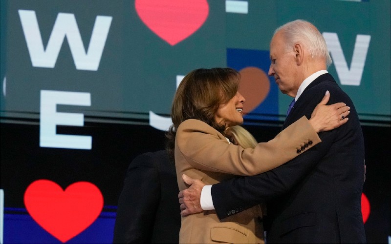 Can the press help Harris slip out of being connected to Biden?