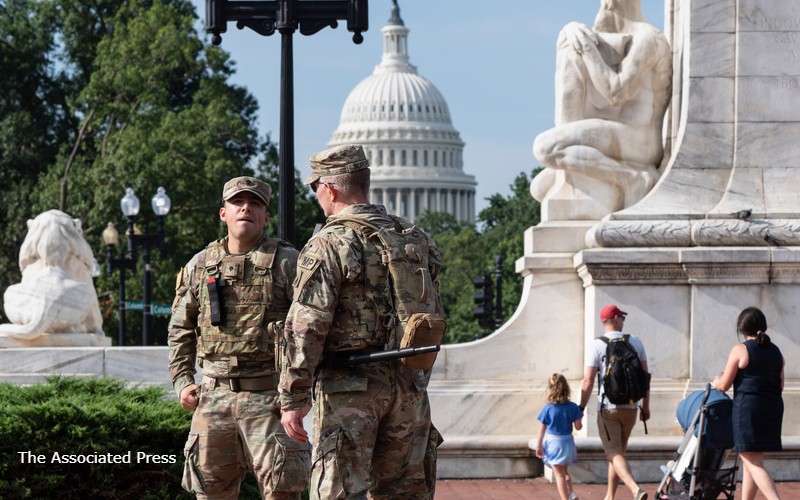National Guard troops quickly make a big impact in Washington, D.C.
