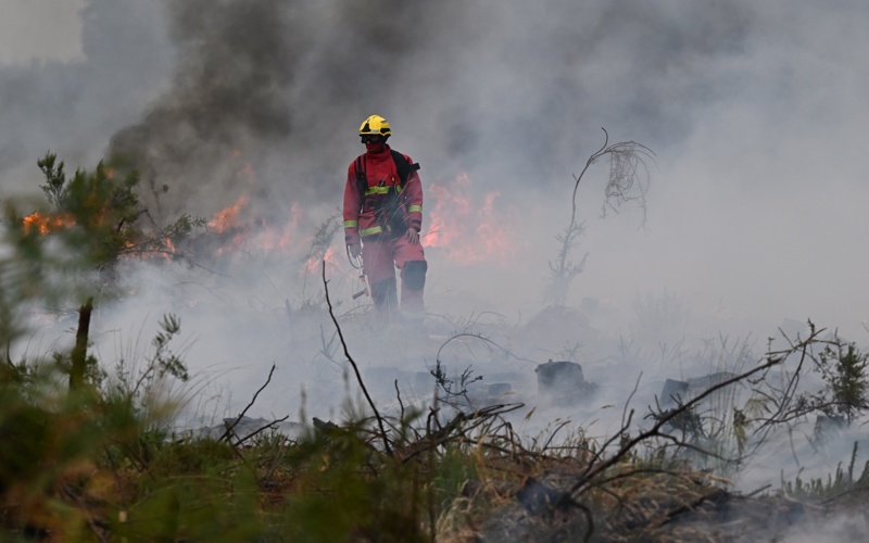 Wildfires in France drive 250,000 people from their homes and creep toward wine city of Bordeaux