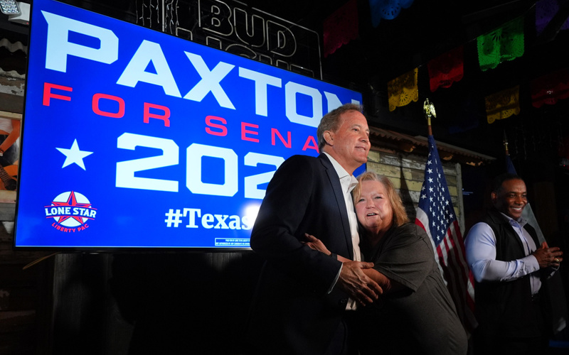 Trump endorses Paxton in Texas Republican primary, boosting his challenge to incumbent Sen. Cornyn