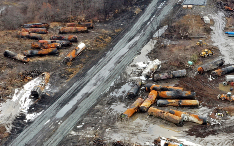 Plan for $20 million firefighter training center near the site of Ohio derailment revived