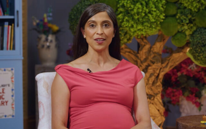 Snooty fashion critic roasted by Usha and her Old Navy dress