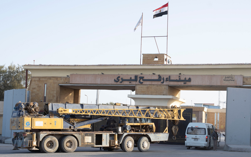 Preparations underway at Rafah crossing a day before Israel says travel to resume