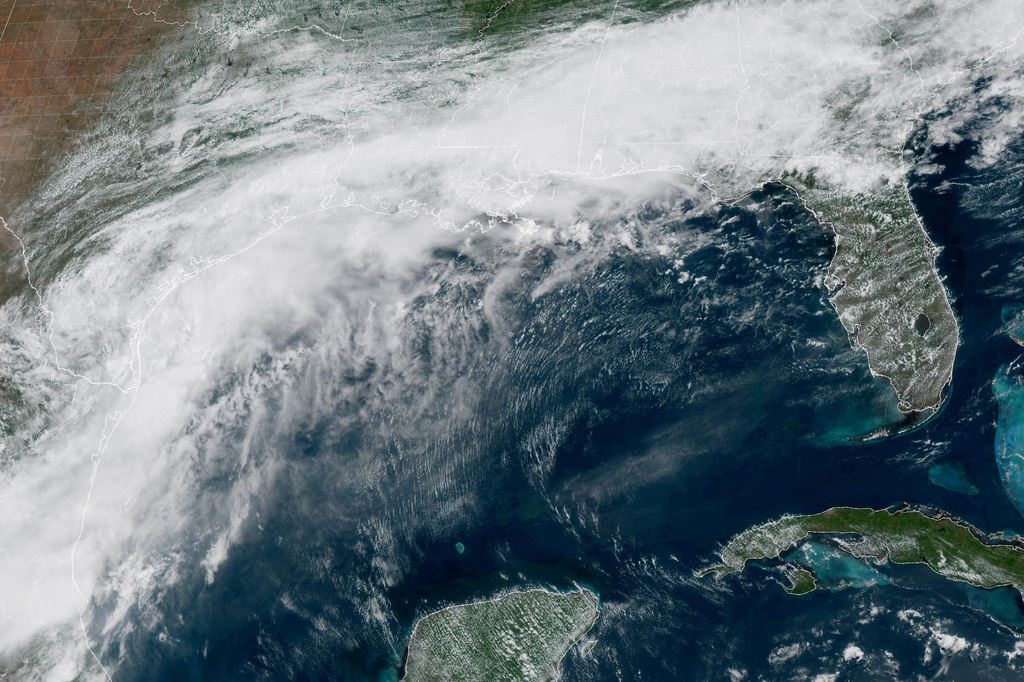 Gulf Coast weather system could become the first named storm of the hurricane season