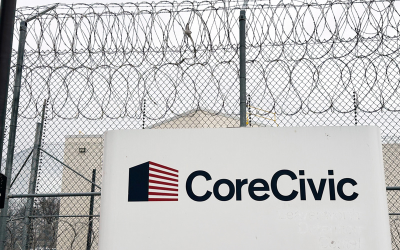 A private prison in Leavenworth, Kansas, will be used to house illegal immigrants