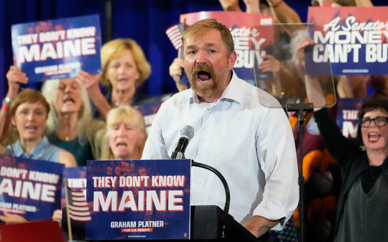 Maine Democrats plan convention to replace Platner