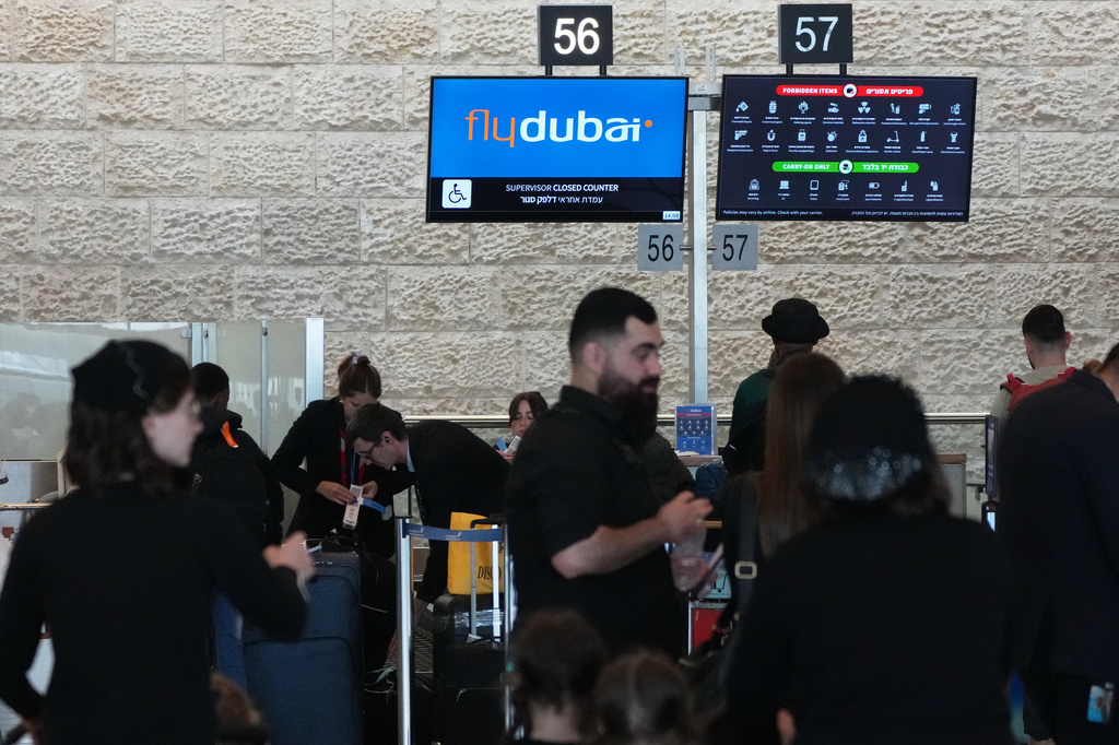 Israel says a pilot stabbed another pilot on a flight from Dubai to Tel Aviv in apparent terrorist attempt