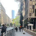 Arrest made after incendiary device explodes outside New York federal building