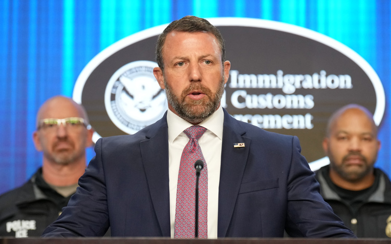 Homeland Security Secretary rips New York City Mayor Mamdani for attacking ICE arrest