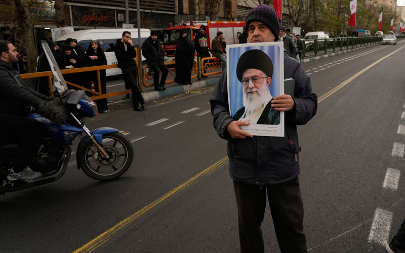 Iran's leader calls Trump a 'criminal' for backing protests and blames demonstrators for deaths