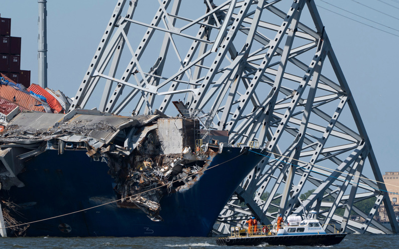 Maryland settles with owner and operator of ship that crashed into bridge