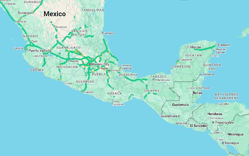 A 7.3 earthquake hits Mexico-Guatemala border