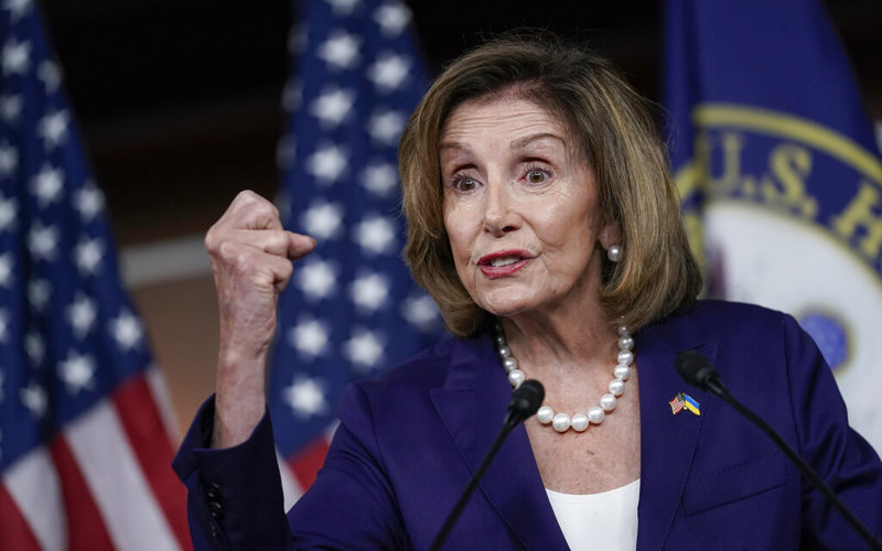 Same press that never pressed Pelosi pampering her on way out