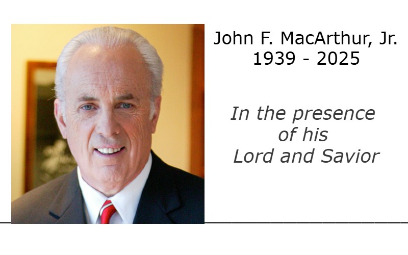 Having run the race, his faith is now sight