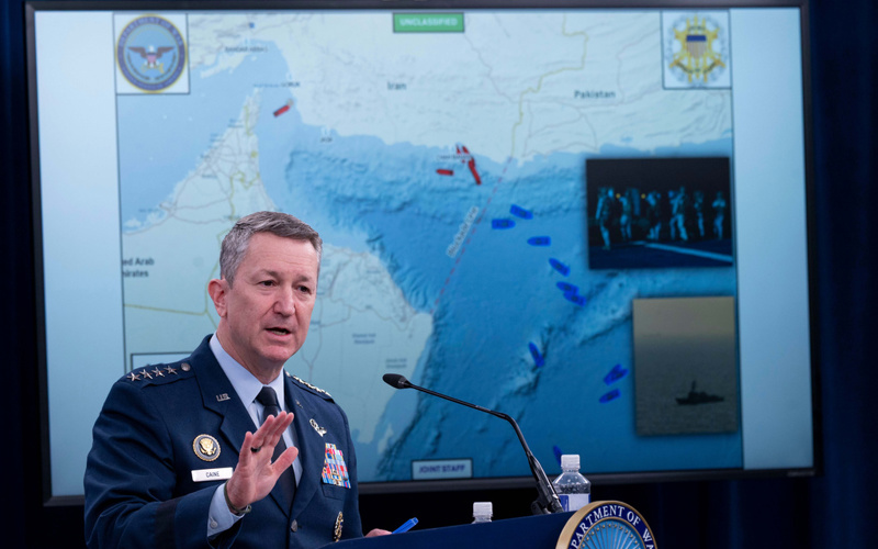 Over 10,000 US troops are enforcing the Iran blockade