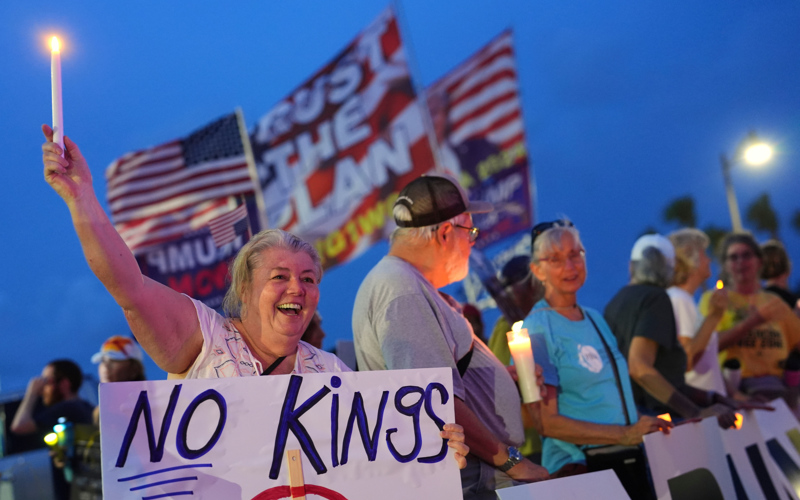 Minnesota serves as the flagship for nationwide 'No Kings' protests against Trump