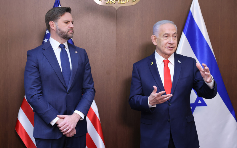 Columnist faults Vance for overlooking Israel's fight for 'whole Western world'