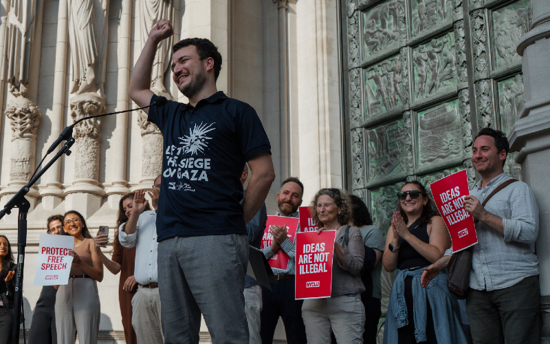 Khalil case will be a tell for how courts view illegals and political activities, Arthur says