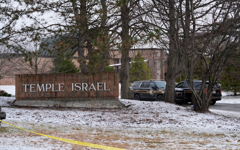Michigan synagogue posts photos of fire damage caused by Islamic attacker