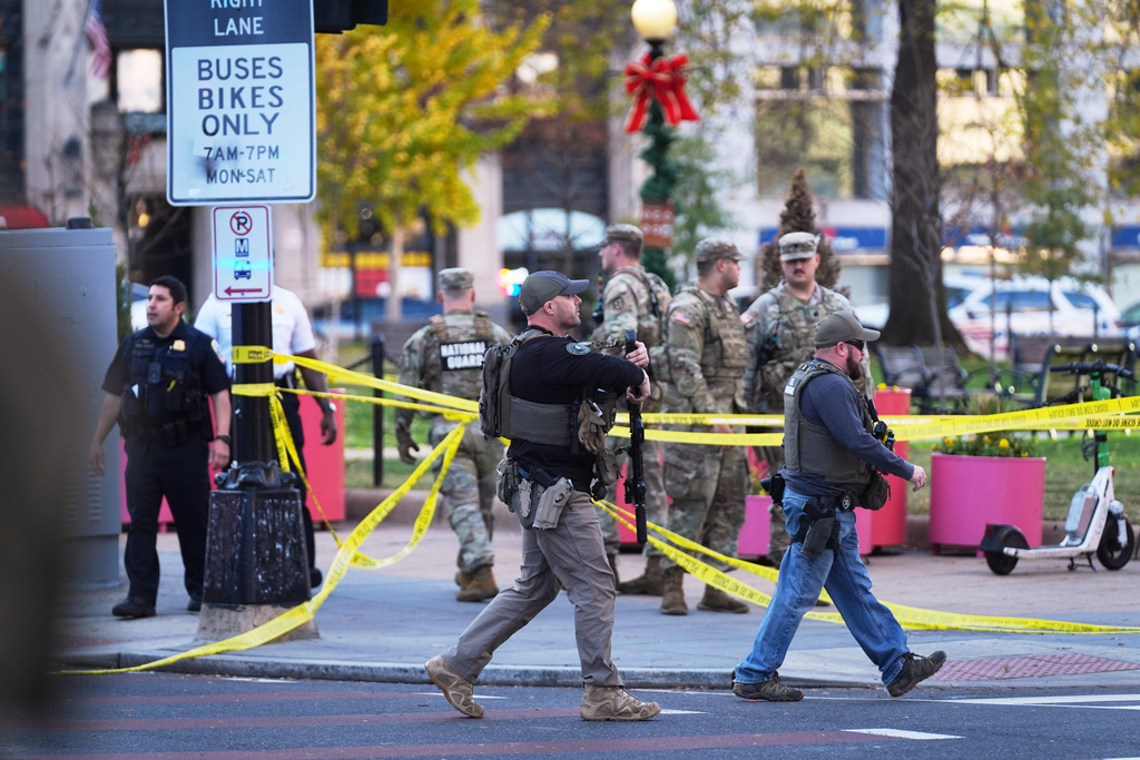 Two West Virginia National Guard members shot in DC