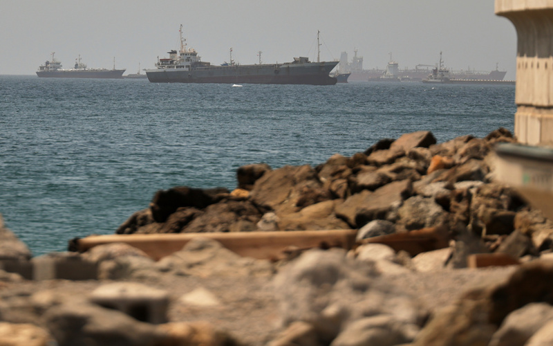 Stranded ships have begun transiting the Strait of Hormuz