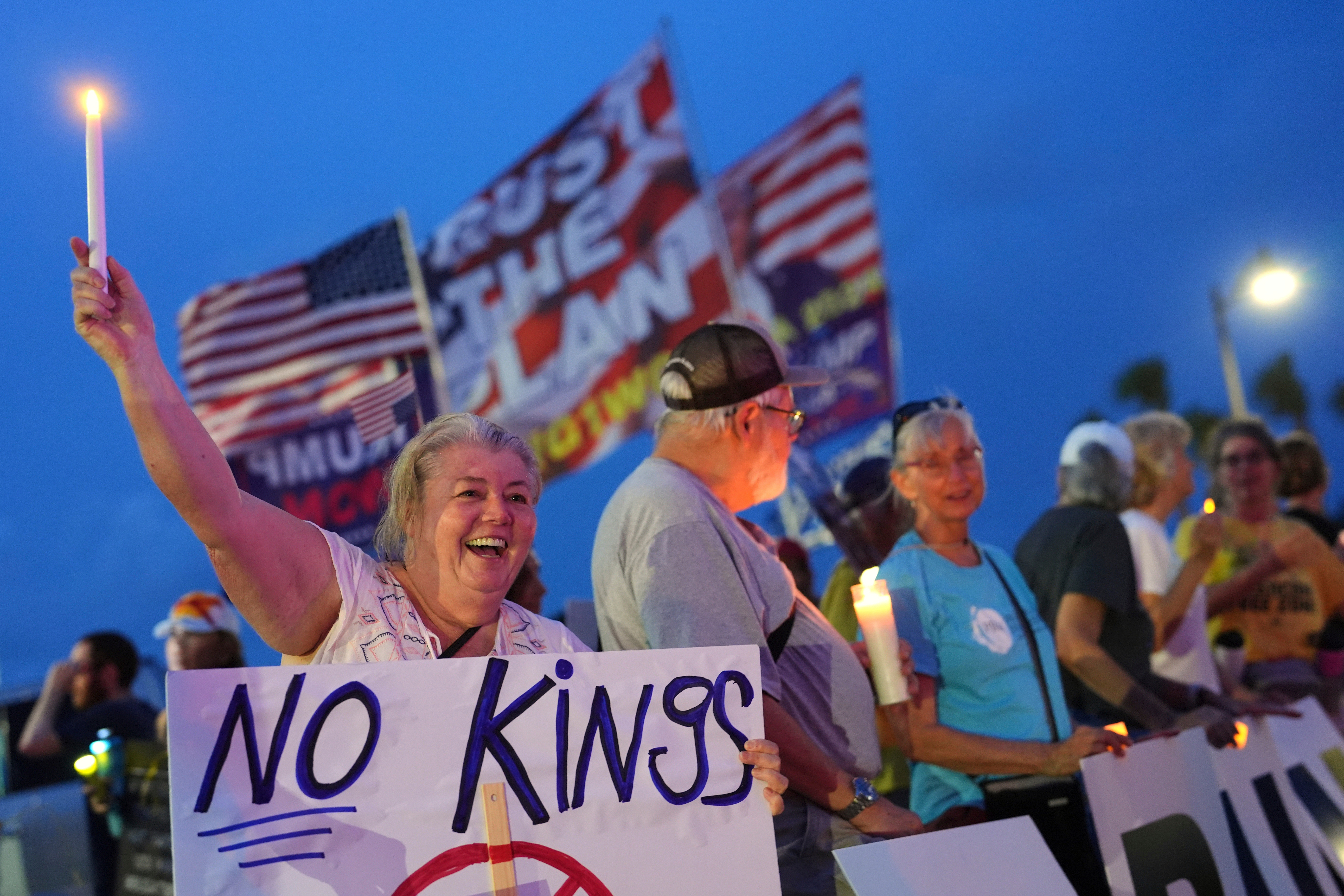 Despite grassroots feel and call for peace, 'No Kings' called organized effort to wish harm on the Right