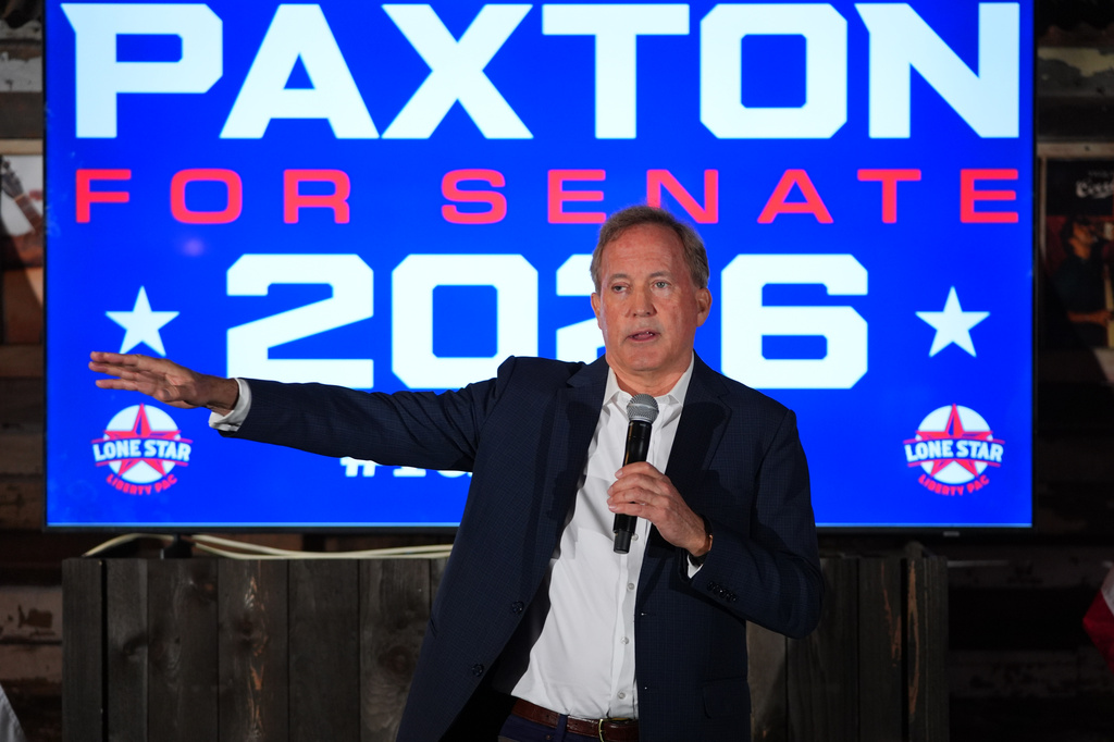 Paxton makes final pitch in Texas US Senate race against Cornyn