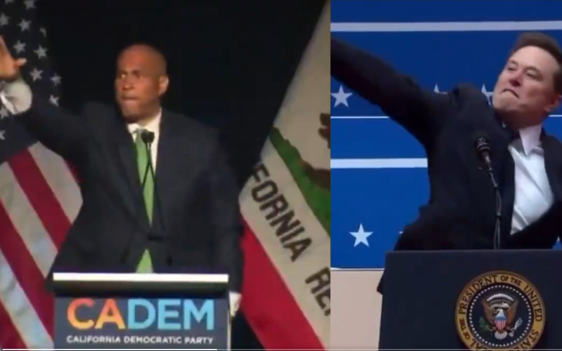 Same media that concluded Musk is a Nazi can't be bothered with Booker