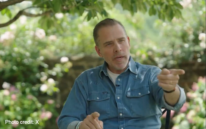 Media tries to ignore ranting Hunter and the bitter Bidens