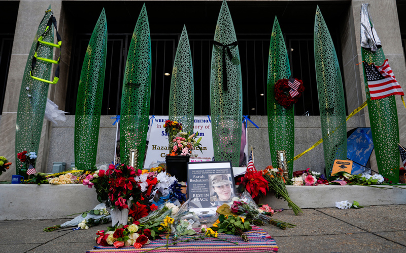 Man charged in National Guard shooting pleads not guilty