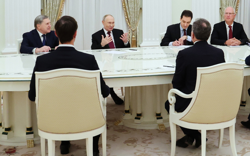 Europeans accuse Putin of feigning interest in peace after talks with US envoys