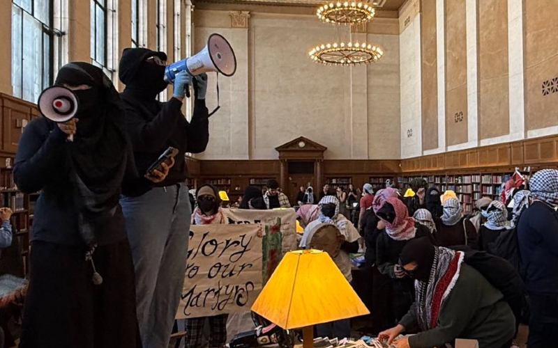 Violent antisemitic protests continue but universities are cracking down