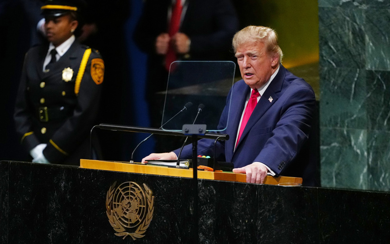 Trump meets with Iranian officials after his UN speech threatening annihilation