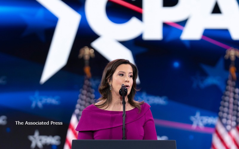 Republican US Rep. Elise Stefanik is running for governor of New York