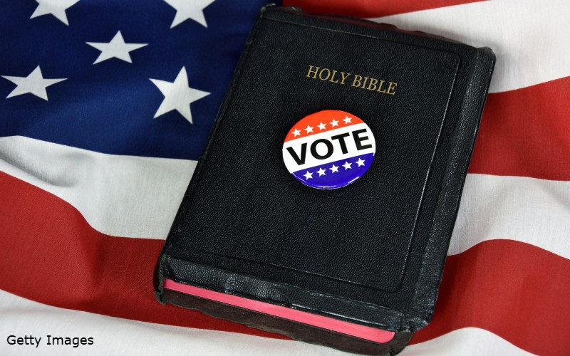 How should Christians approach midterms as citizens of both earthly and heavenly kingdoms?
