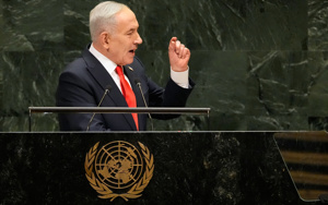 Netanyahu didn't hold back during his speech before UN General Assembly