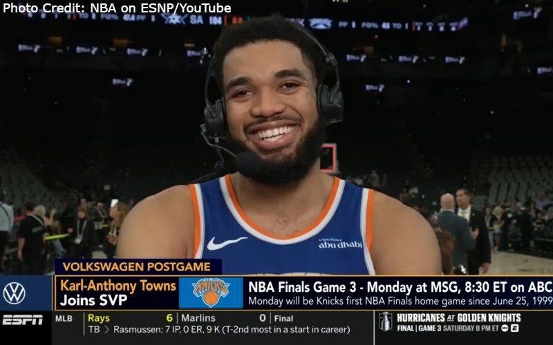 Basketball player carries Bible verse with him to NBA Finals