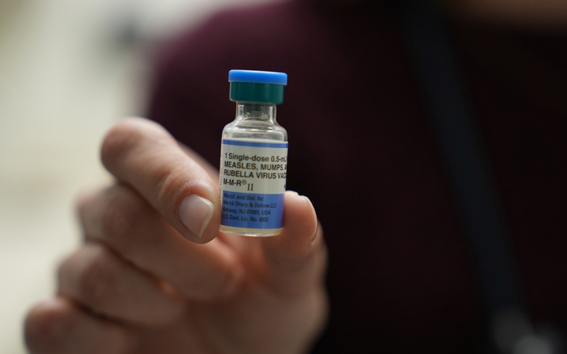 School vaccination rates inch down again and exemptions reach record high