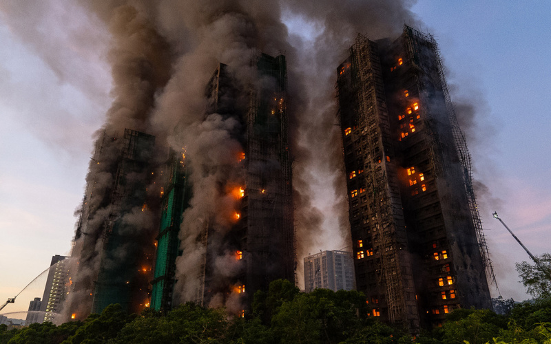 Hong Kong high-rise fire leaves at least 36 dead, 279 reported missing