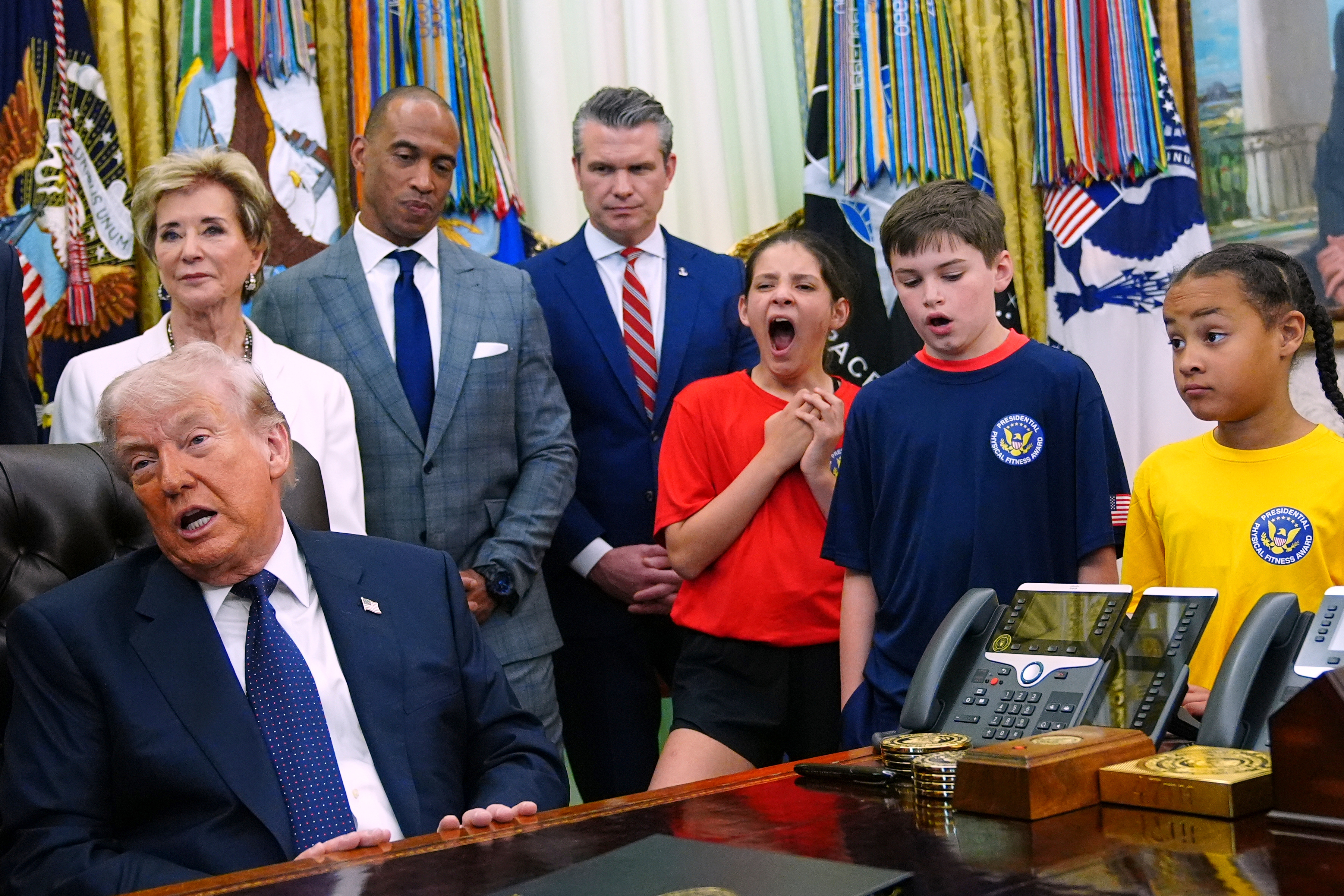 The Presidential Physical Fitness Award is back as Trump revives annual fitness test in US schools
