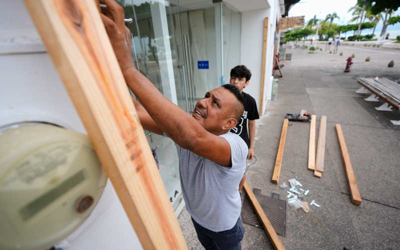 A ferocious Hurricane Simon nears Mexico with 155 mph winds and flooding fears