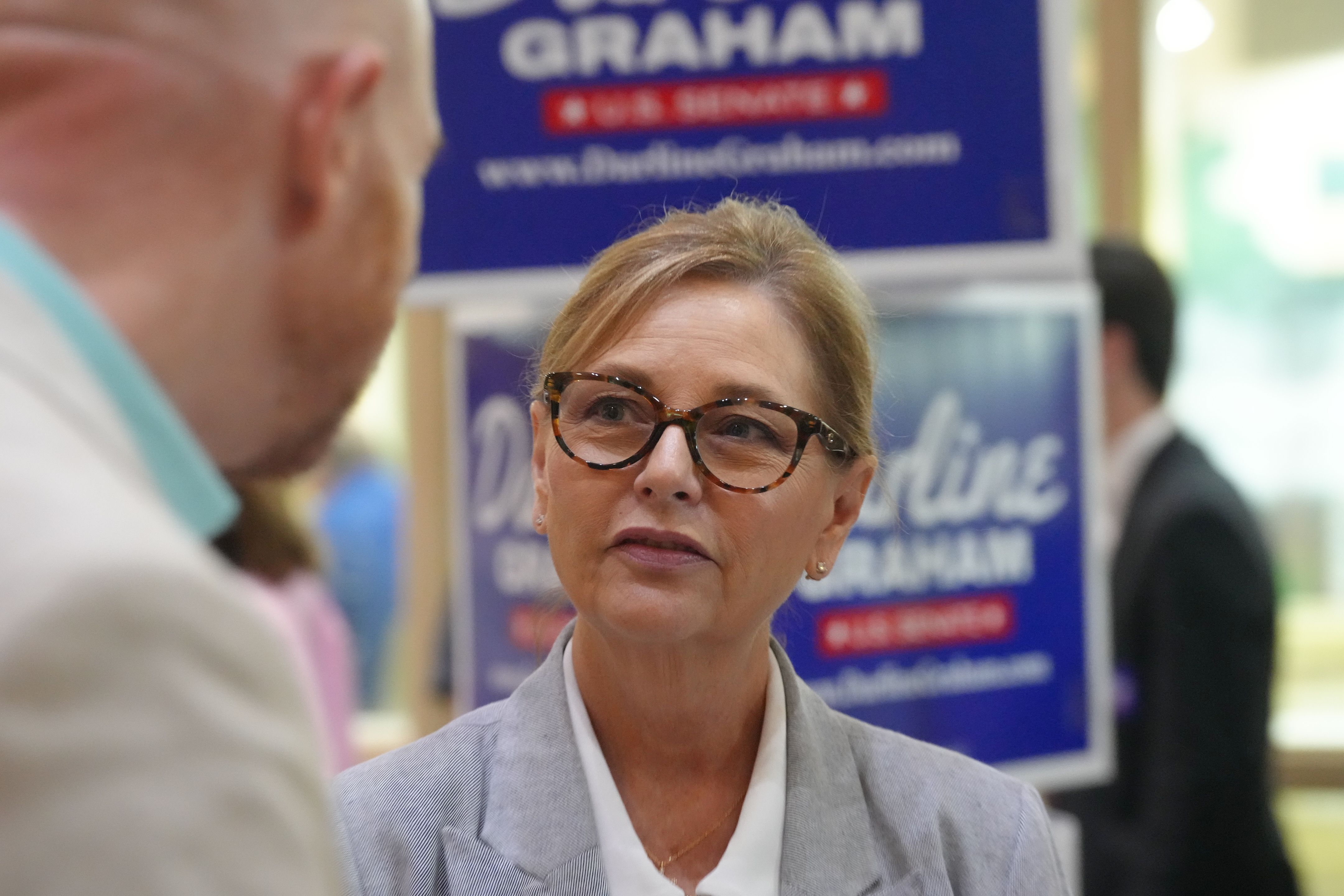 Darline Graham promotes Trump's agenda in her political debut ahead of special Senate primary